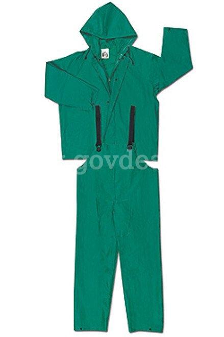 Dominator Suit Mcr Safety 3882 0.42Mm Pvc/Poly/Pvc Suit HEAVY DUTY UNISEX SIZE EXTRA LARGE *WILL SHIP*