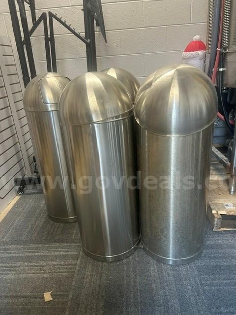 Stainless Steel Trash Cans