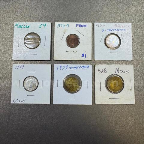 Bag of Foreign Coins - Mexico