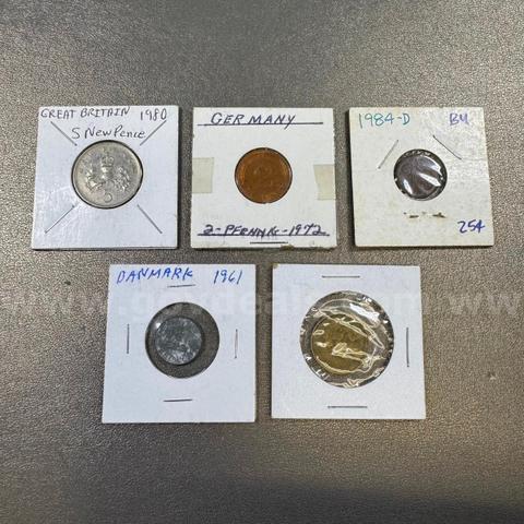 Bag of Foreign Coins - Great Britain