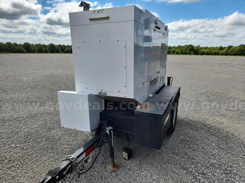 2019 Generator 60-70 KW Max Marathon Standby Mobile Diesel  Doosan engine ONLY 46 hours