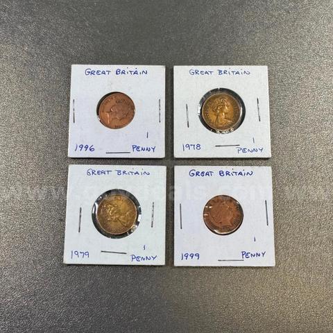 Bag of Foreign Coins - Great Britain
