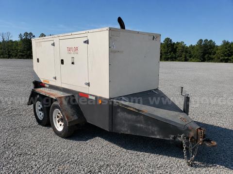 2004 Taylor Power System 60KW Turbo Diesel Generator 3 phase 1900 Hours