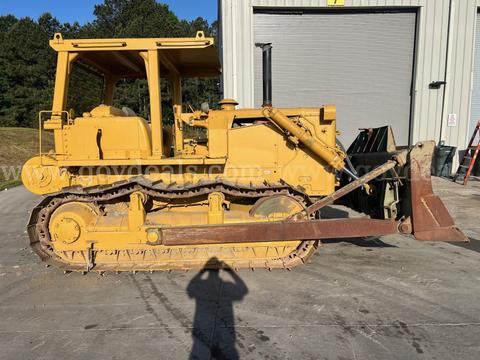 1972 CATERPILLAR EX-MILITARY D7-F DOZER WITH HYSTER REAR WINCH
