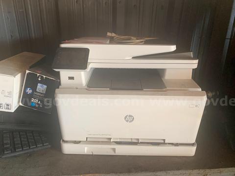 Printer 1 Color Laser Jet Pro MFP M277 - Start Bid $1.00 - Parks Rec 419-353-0301