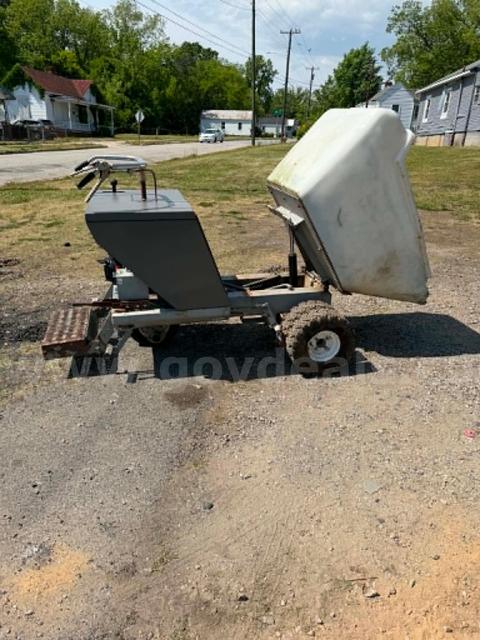 Gas Powered Concrete Dump Buggy