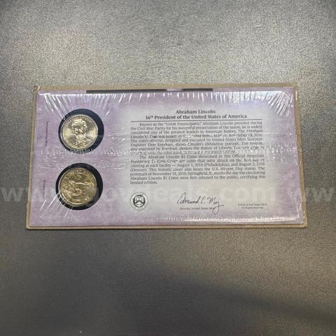 Abraham Lincoln Dollar Coins Set