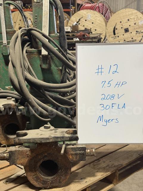 7.5HP 208V 30 FLA Myers