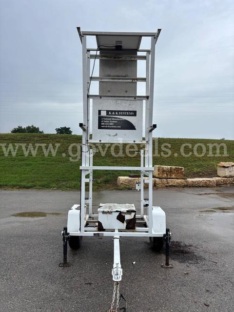 Radar detector trailer