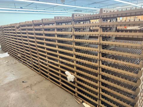 Warehouse Modular Bin Shelving