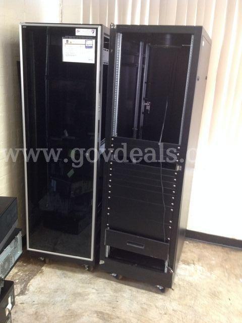 2ea Emcor 37U  IT Cabinets