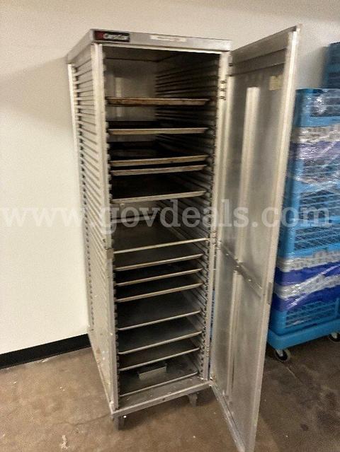 Cres Cor Full-Height Mobile Insulated Heated Holding Cabinet with Sheet Pans
