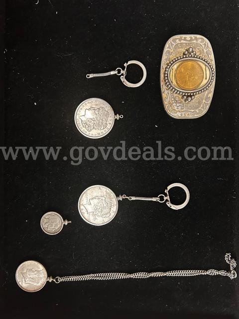 Jewelry and Coin-Themed Accessories