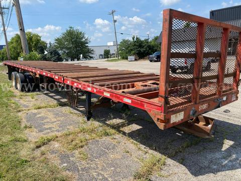 2002 JDH Trussmaster Roll Off Trailer-Inoperable