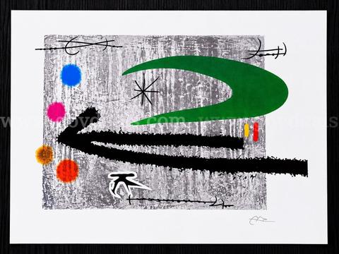 Joan Miro Toward The Left Limited Edition of only 500 with Certificate of Authenticity!