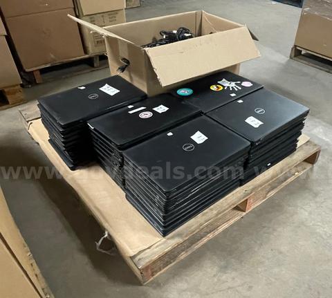Dell Latitude 3500 laptops in fair condition, 1 pallet of 30 with powerbricks.