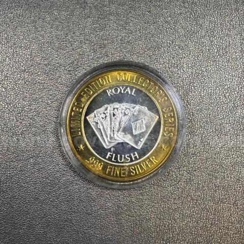 1996 Silver Mystic Lake Casino Coin