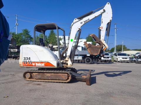 2003 Bobcat 334 Mini Excavator Fully Operational.  LONG VIDEO