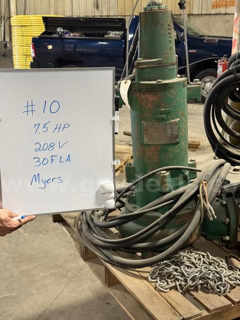 7.5HP 208V 30 FLA Myers