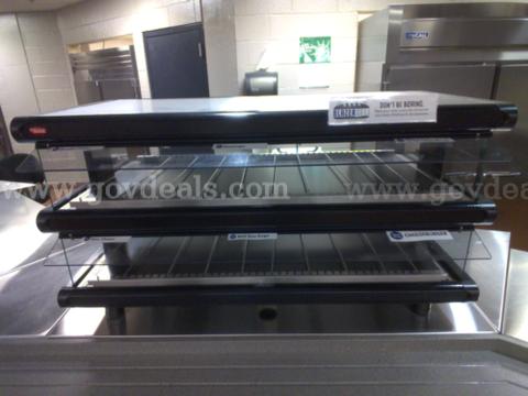 2 - Hatco Double Slanted Hot Merchandiser