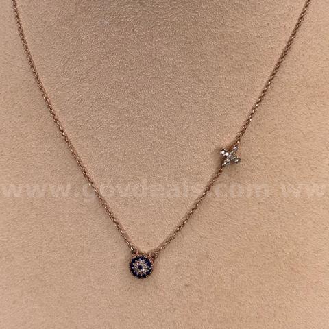 925 Silver Stamped Necklace