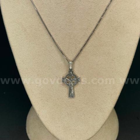 925 Silver Stamped Necklace