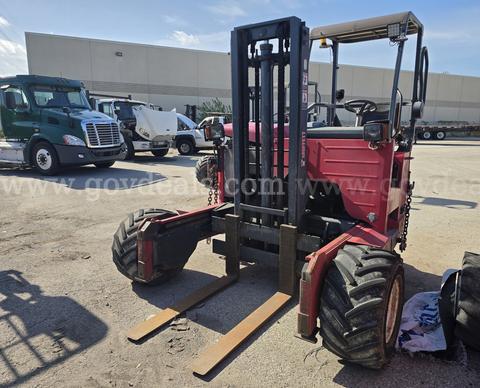 2015 Moffett M8 55.3 Truck Mounted Forklift-Inoperable