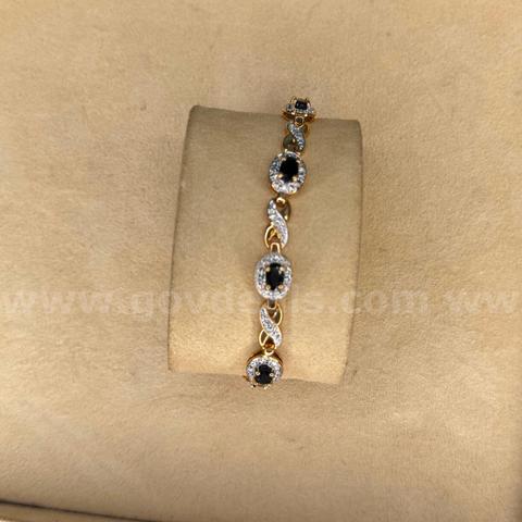 925 Silver Stamped Bracelet