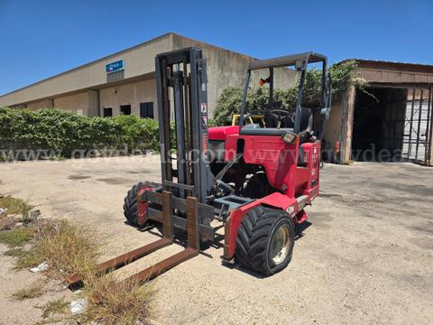 2016 Moffett M8 55.3 Truck Mounted Forklift-Inoperable