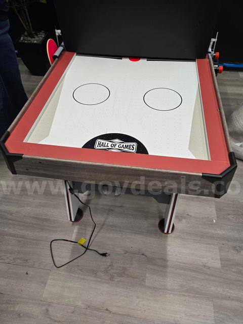 Hall Of Games Ping Pong & Hockey Table For Kids Use.