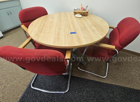 Round Table and Chairs