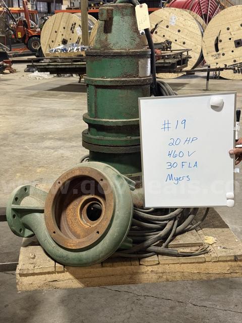 20HP 460V 30 FLA Myers