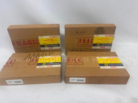 *NEW* (LOT of 4) SQUARE D FY-14015-C CIRCUIT BREAKER