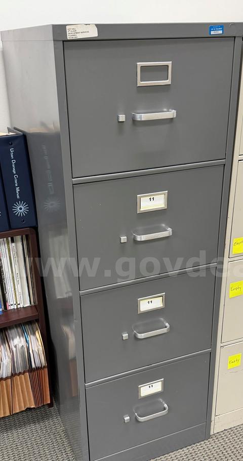 4-Drawer Legal Size File Cabinet