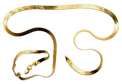 14kt Scrap Chain