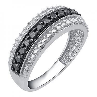 DIAMOND and SILVER Ring