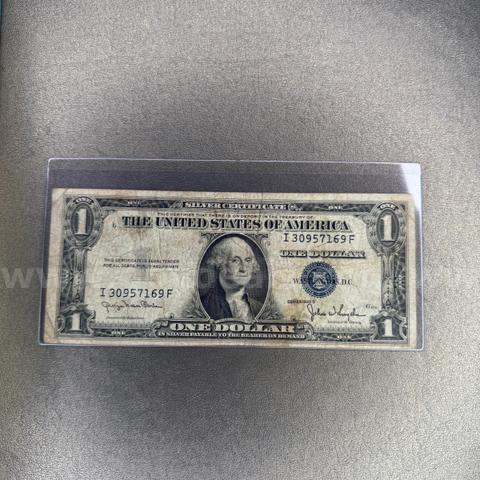 1935D Silver Certificate Dollar