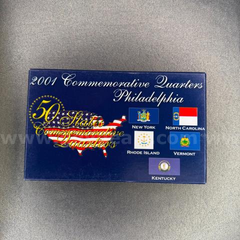 2001 Commemorative Quarters - Philadelphia