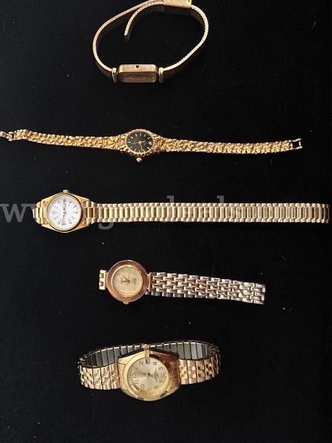 Five Ladies' Watches Including Seiko
