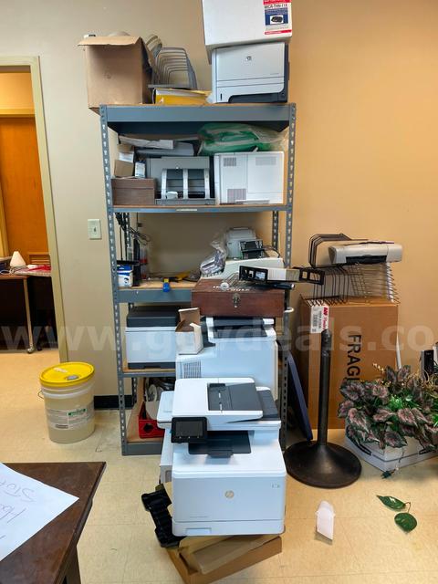 Lot of (11) Printers and Misc. Supplies