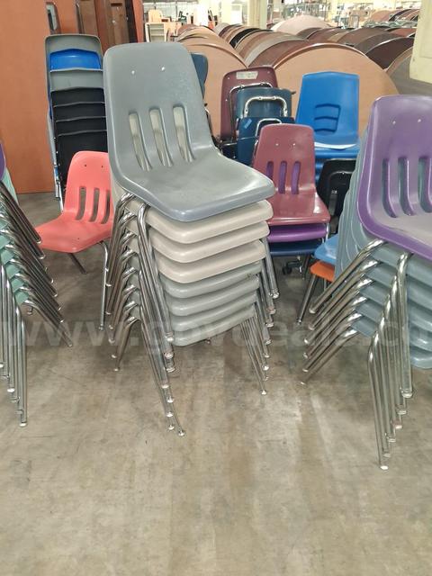 Stackable Classroom Chairs (Lot)