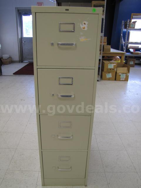 Four drawer filing cabinet
