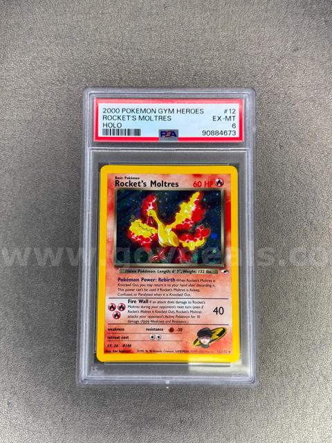 2000 Rocket’s Moltres Pokémon Holo