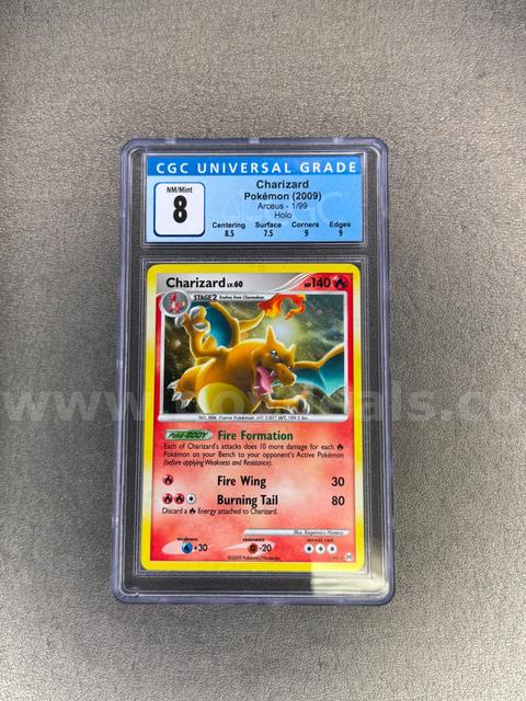 2009 Charizard Arceus Holo Pokémon