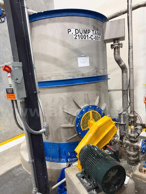 2021 Stuce Stainless Steel Pulp Dump Tank