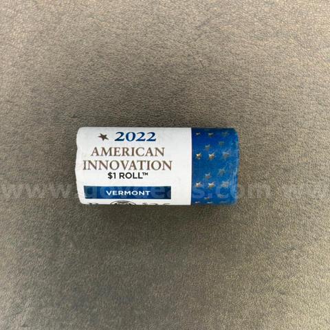 2022 American Innovation $1 Roll - Vermont