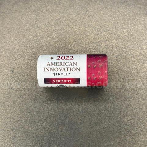 2022 American Innovation $1 Roll - Vermont