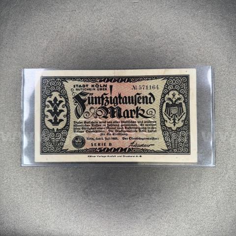 Vintage German Deutsche Mark Notes