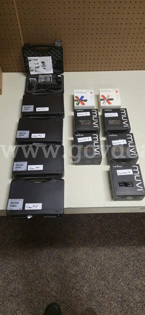 Cameras and voice recorders