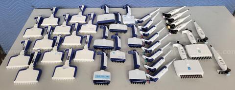 40pcs FisherBrand & Rainin Pipettes
